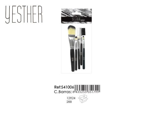 Set brochas maquillaje 12/U - Accesorios de belleza