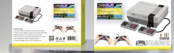 Consola Retro "Extreme Mini Game Box" con 620 Juegos Clásicos – Controles Inalámbricos
