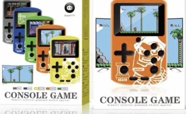 Consola de Videojuegos Portátil GS320 – Diversión Retro en la Palma de tu Mano