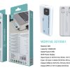 Batería portátil con display y cable Type-C/Lightning 37Wh, 10000mAh Negro - Batería portátil