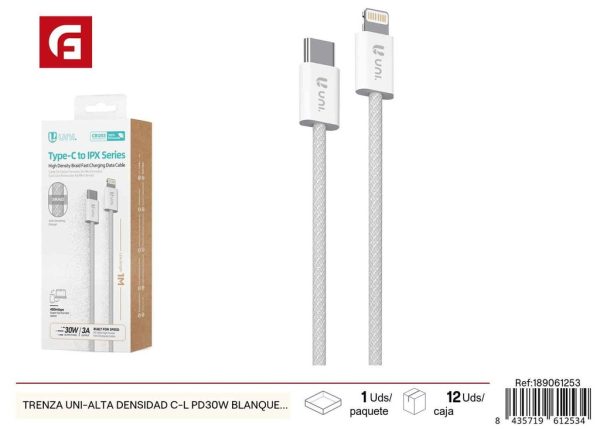 Cargador de alta densidad uni-C-L PD 30W blanquecino - Accesorios electrónicos