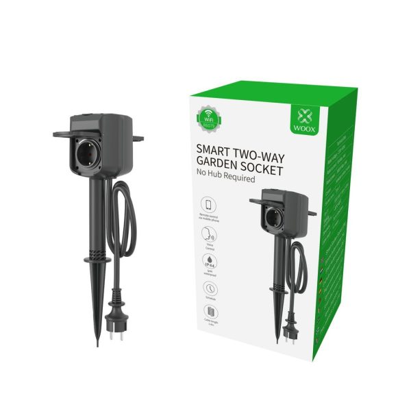Enchufe exterior inteligente WOOX R6079 - Producto inteligente