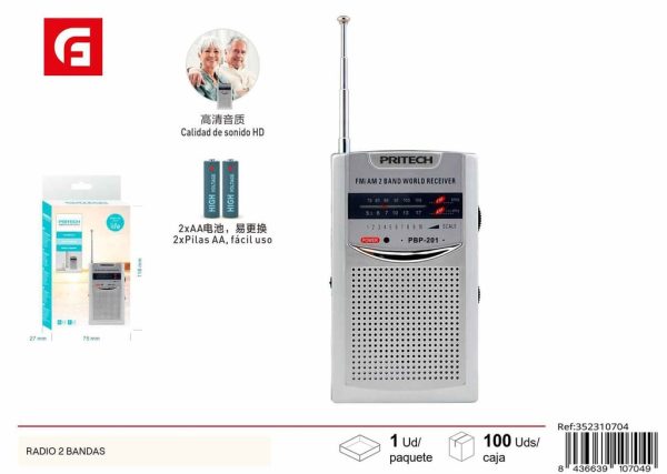 RADIO 2 BANDAS - Electrónica y radios