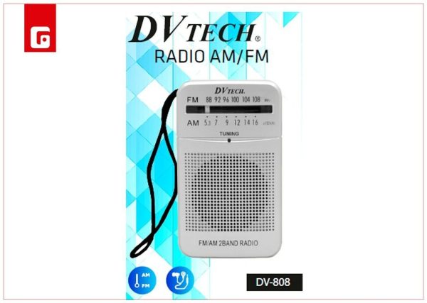 Radio AM/FM DVTECH - Electrónica y entretenimiento