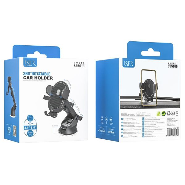 Soporte para móvil y tablet de 4 a 12.9 pulgadas plegable y retráctil color negro - Accesorio para dispositivos - Imagen 2