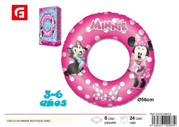 Círculo circular Minnie Boutique diámetro 56 cm - Equipamiento de natación