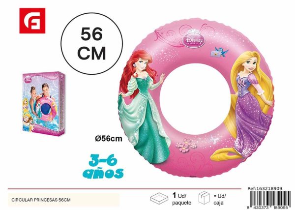 Círculo circular para Princesas 56 cm - Equipamiento de natación