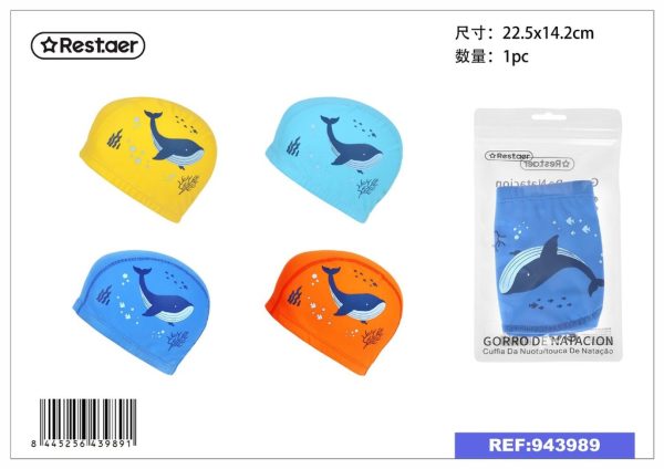 Gorro de natación PU (niño) - Ropa de natación