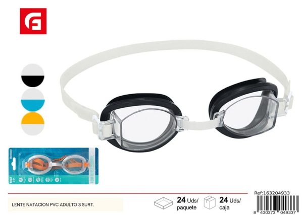 Lente de natación PVC adulta surtido - Equipamiento de natación