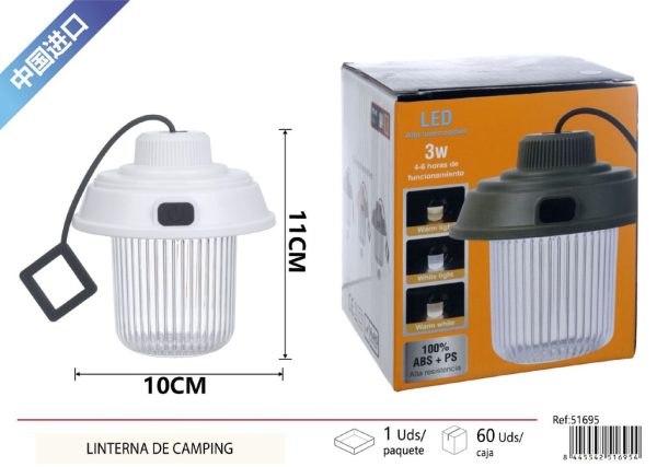 Lintera de camping - Iluminación portátil