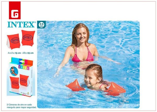 Manguitos inflables neon intex 23x15cm