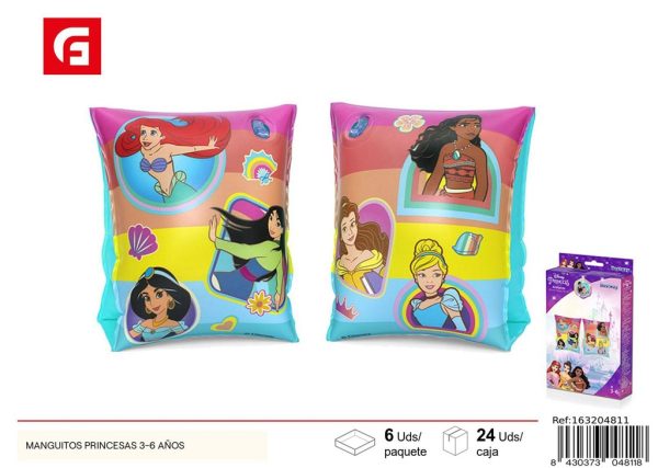 Manguitos inflables para Princesas 3-6 años - Equipamiento de natación