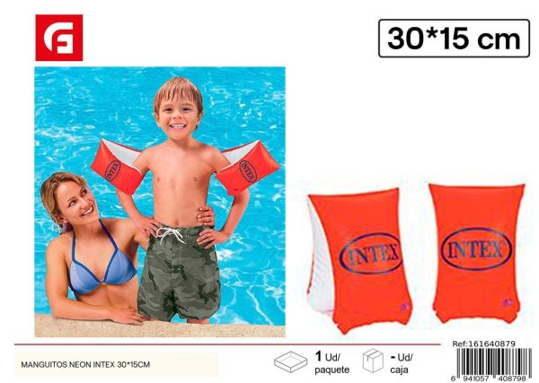 Manguitos neon Intex 30x15cm flotadores para niños