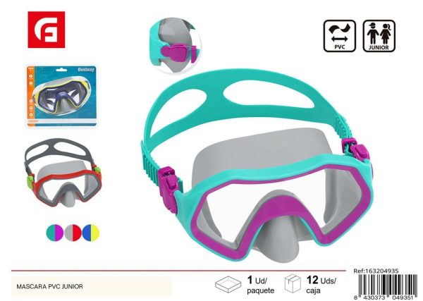 Máscara PVC junior - Equipamiento de natación