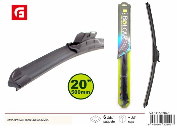 Limpia parabrisas UNI 500MM - Accesorios de coche