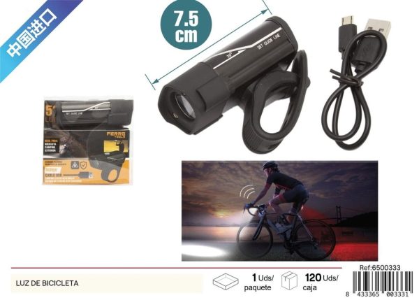 Luz de bicicleta 8cm 25cm - Accesorios de bicicletas