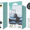 Soporte universal magnético 360° de ventosa con gel para salpicadero de coche color negro - Accesorio automotriz