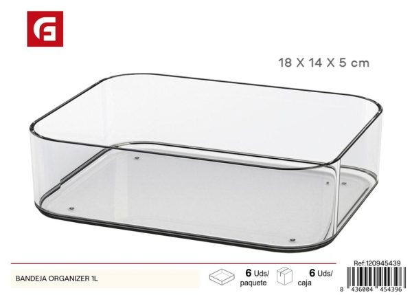 Bandeja organizadora de 1L - Accesorios del hogar