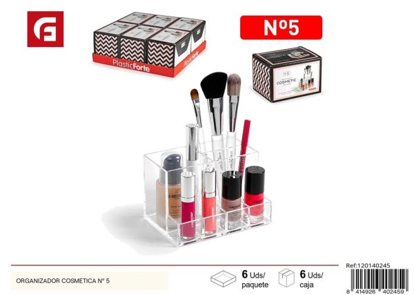 Organizador de cosméticos Nº 5 - Almacenamiento de maquillaje