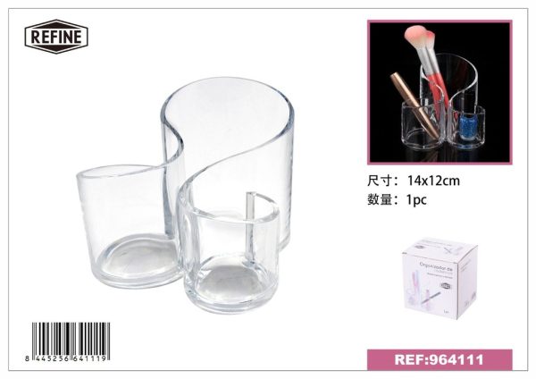 Organizador de cosméticos PS 14*12 cm transparente - Artículos de belleza