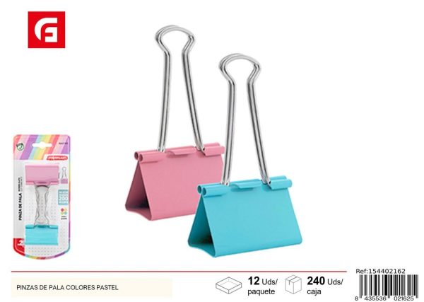 Pincitas de pala de colores pastel - Material de oficina