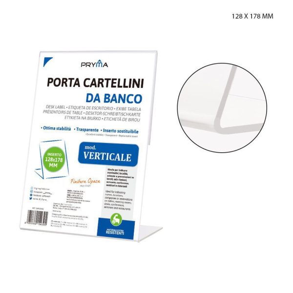 Placa de escritorio 5R 128X178MM - Accesorios de escritorio