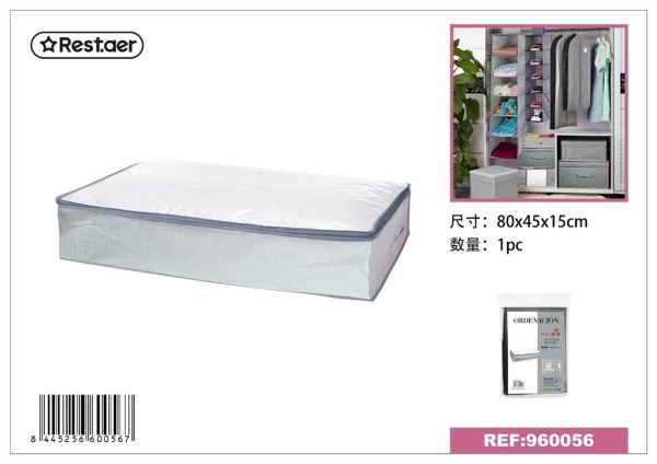 Bolsa de almacenamiento de tela de 80 x 45 x 15 cm - Organización del hogar