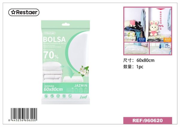 Bolsa aroma envasada al vacío (jazmín) 60*80cm - Almacenamiento y organización en el hogar