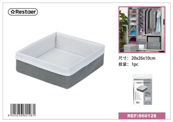 Caja de Almacenamiento de Tela 20x26x10 cm - Almacenamiento en el hogar