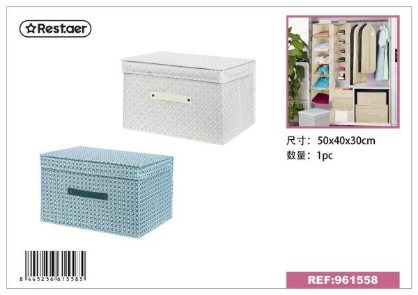 Caja de almacenamiento de tela 50*40*30cm - Artículos del hogar