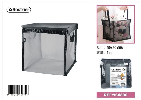 Caja organizadora de rejilla 50x50x50 cm - Almacenamiento
