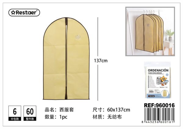 Funda de traje 60x137 cm - Organizadores del hogar