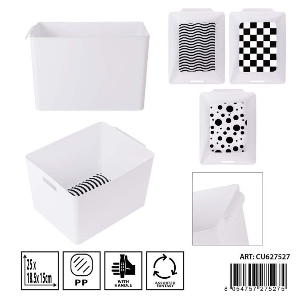 Caja de plástico multiusos - 25X18.5X15CM