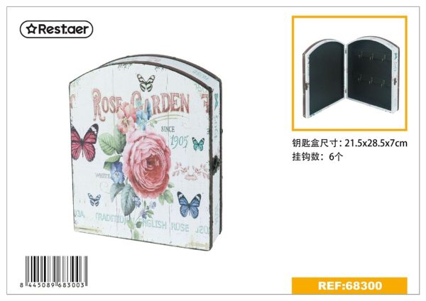 Caja para llaves de madera 21.5*28.5*7 cm - Artículos de regalo - Imagen 3