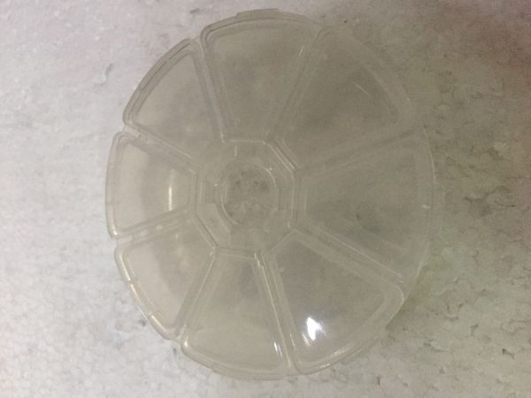 Envase plástico 8 separador - Envase para almacenamiento