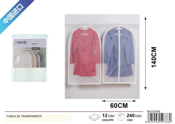 Funda transpirable para ropa 60x140cm - Funda de ropa