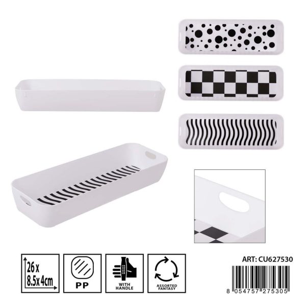 Caja multiusos 26x8.5x4cm - Artículos de plásticos