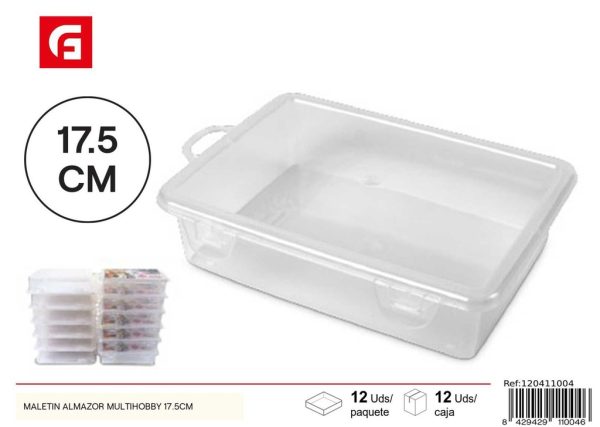 Maletín organizador Almazor de plástico 17.5 cm - Herramientas y organización