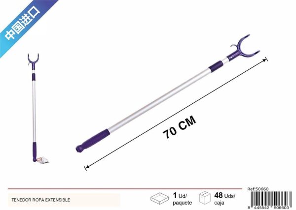 Pinza recoge ropa extensible - Accesorios de limpieza