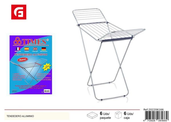 Tendedero de aluminio - Artículos de limpieza