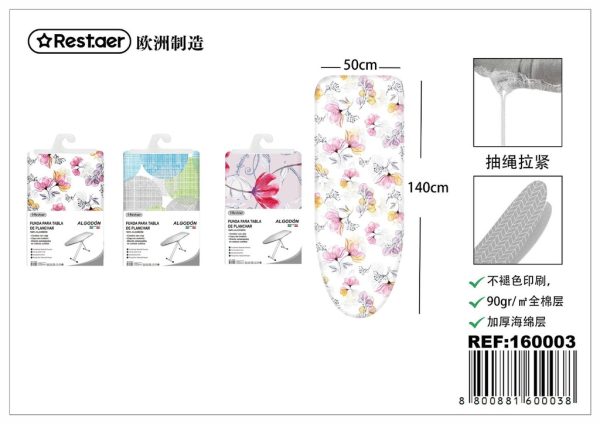 Funda para tabla de planchar 140*50cm - Almacenamiento en casa - Imagen 2