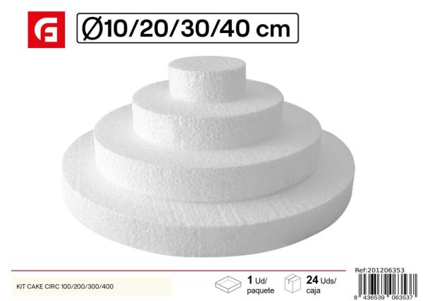 KIT CAKE CIRC 100/200/300/400 - Manualidades y decoraciones de pasteles