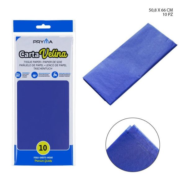 papel para camisetas de 50.8x66 cm, 10 juegos, azul - Material para manualidades