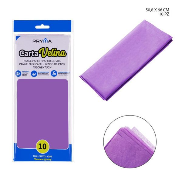 papel para camisetas de 50.8x66 cm, 10 juegos, morado - Material para manualidades