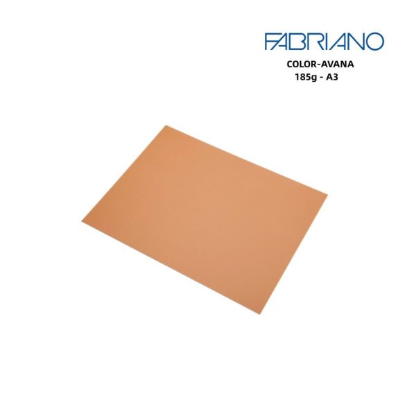 Cartulina Fabriano A3 185g color avana para manualidades