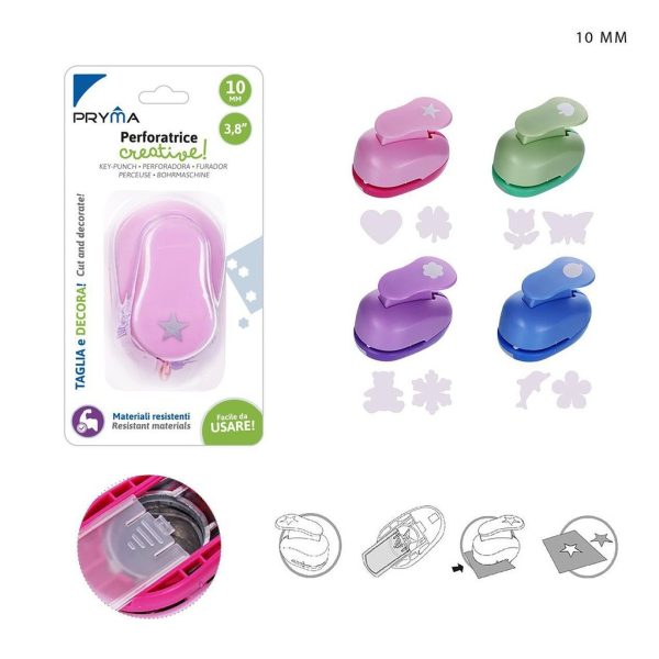 Perforador de figuras especiales 10mm - Herramientas de manualidades