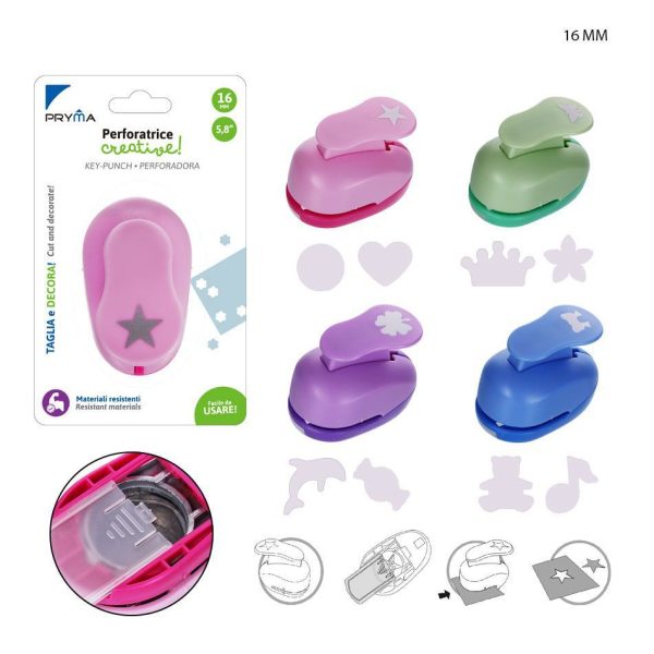 Perforador para figuras especiales 16 mm - Manualidades