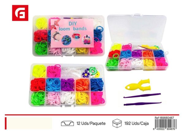 Goma para manualidades en pack de 12 colores - Accesorios creativos variados