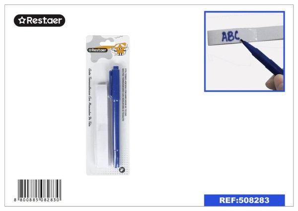 Marcador de tela y cinta de nombre 2 pcs, mercería