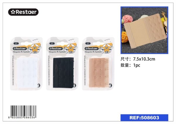 ALARGADOR DE SUJETADOR 7.5*10.3CM (4 filas) - Accesorios de lencería